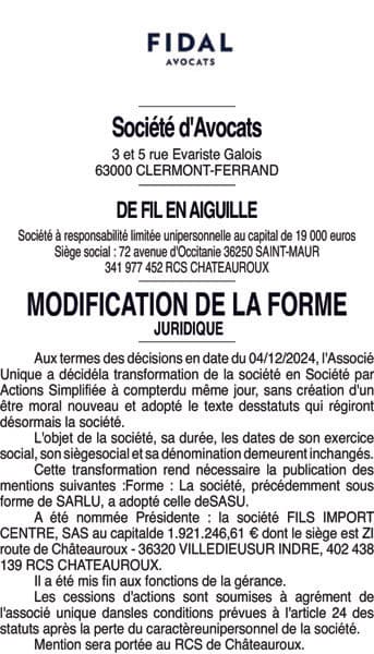 Contenu publication
