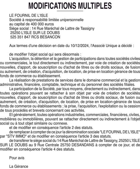 Contenu publication
