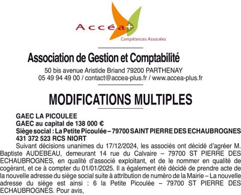 Contenu publication