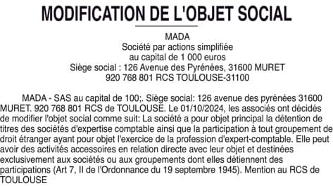 Contenu publication