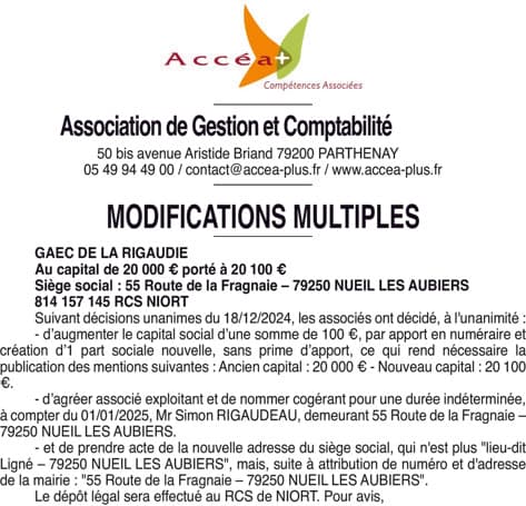 Contenu publication