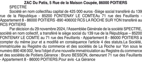 Contenu publication