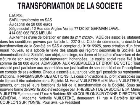 Contenu publication