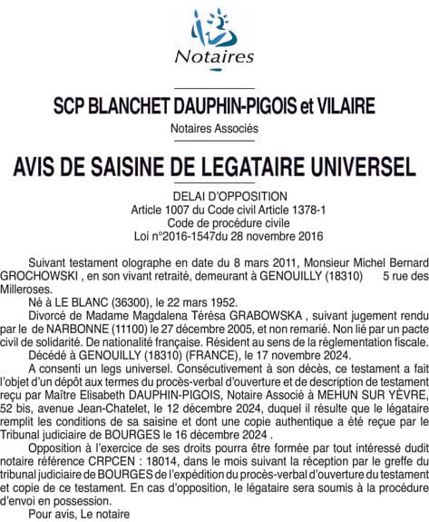 Contenu publication