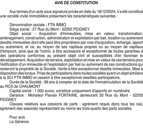 Contenu publication