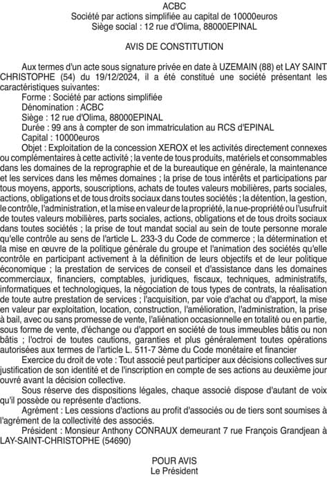 Contenu publication