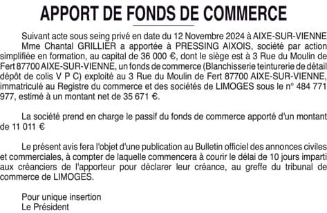 Contenu publication