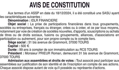 Contenu publication
