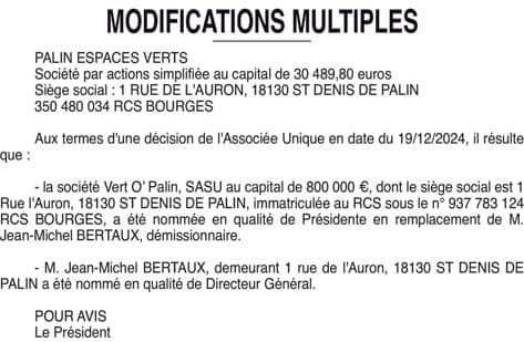 Contenu publication