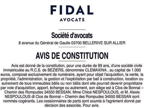 Contenu publication