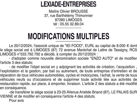 Contenu publication