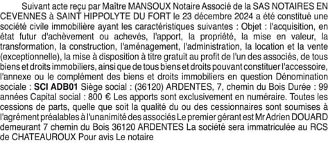 Contenu publication