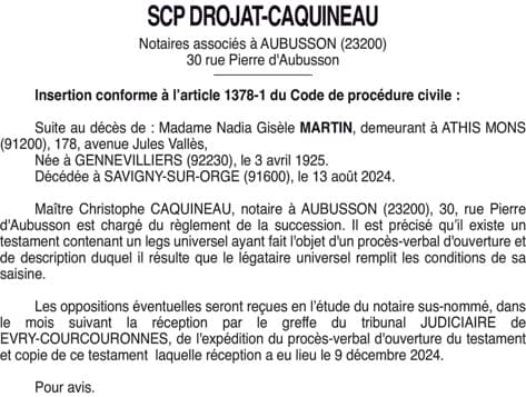 Contenu publication