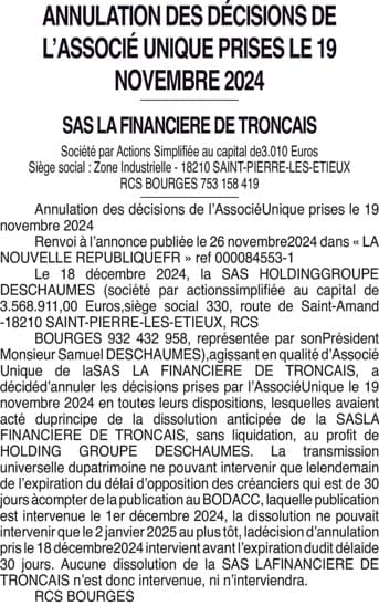 Contenu publication
