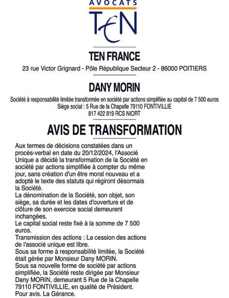 Contenu publication