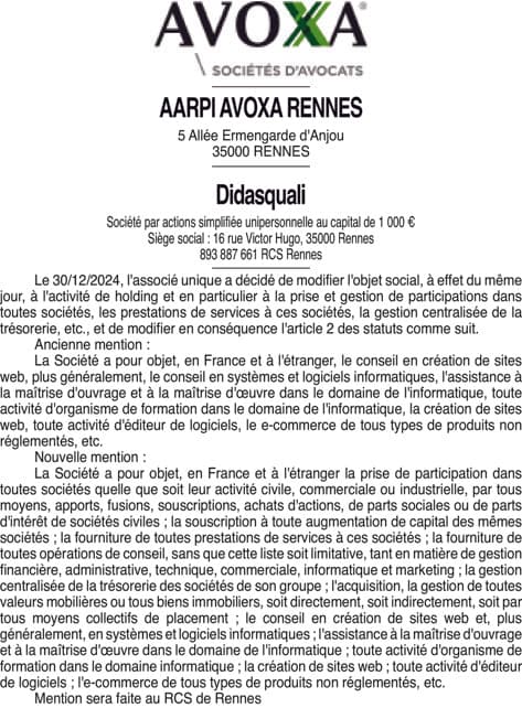 Contenu publication