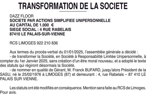 Contenu publication