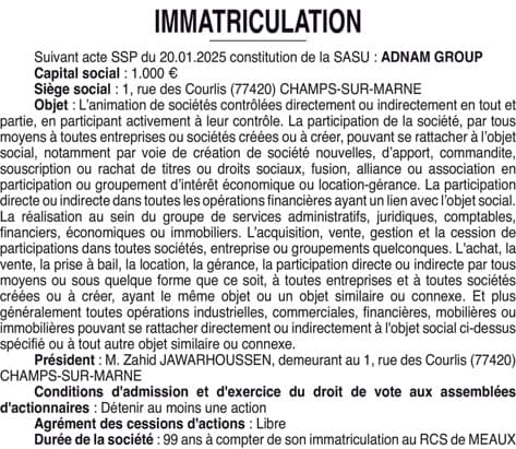 Contenu publication