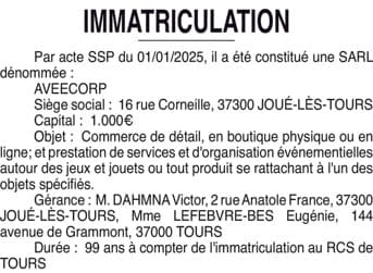 Contenu publication