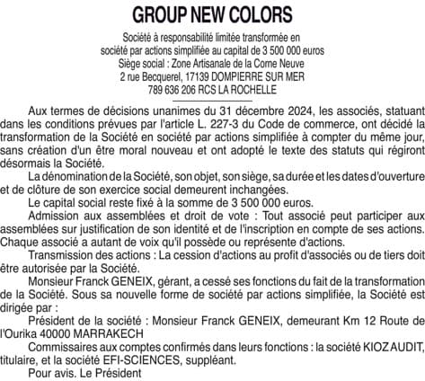 Contenu publication