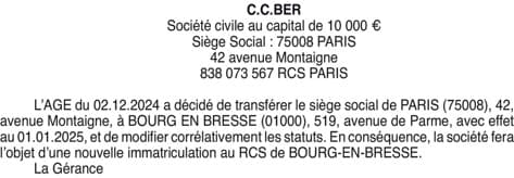 Contenu publication