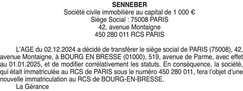 Contenu publication