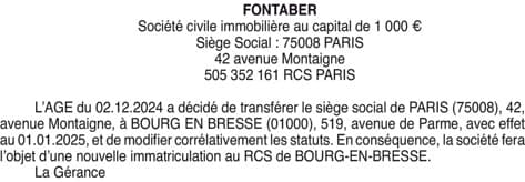 Contenu publication