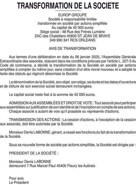 Contenu publication