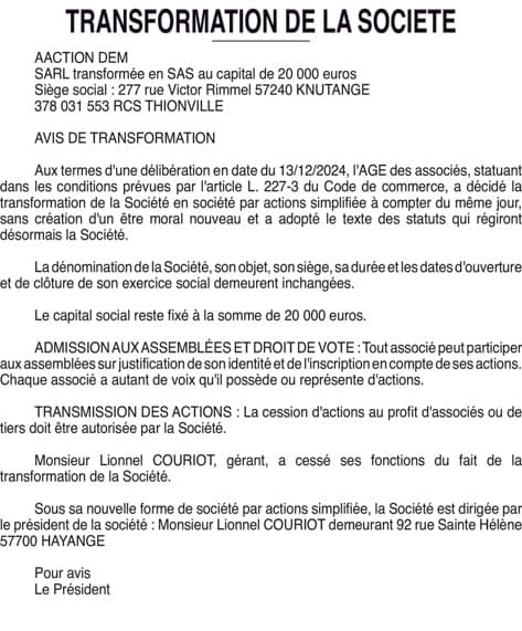Contenu publication