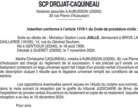 Contenu publication