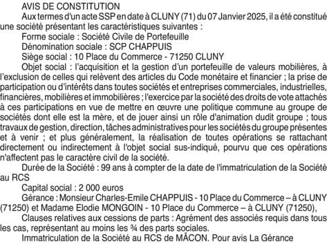 Contenu publication
