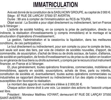 Contenu publication
