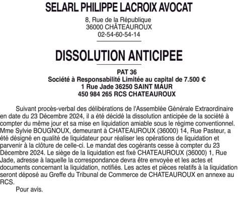 Contenu publication