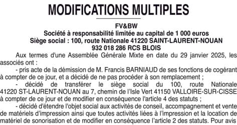 Contenu publication