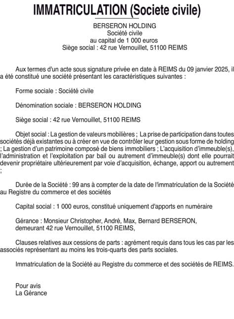 Contenu publication