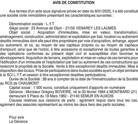 Contenu publication