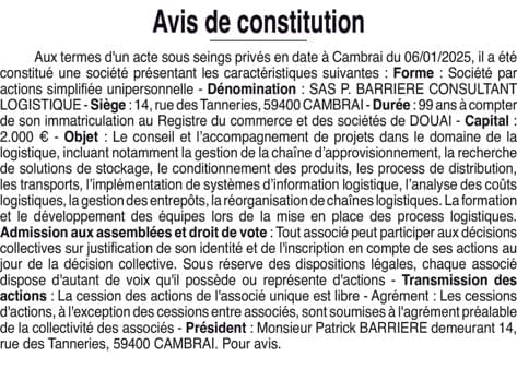 Contenu publication