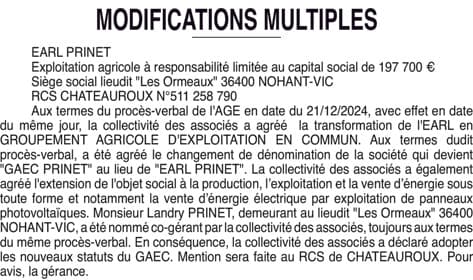 Contenu publication