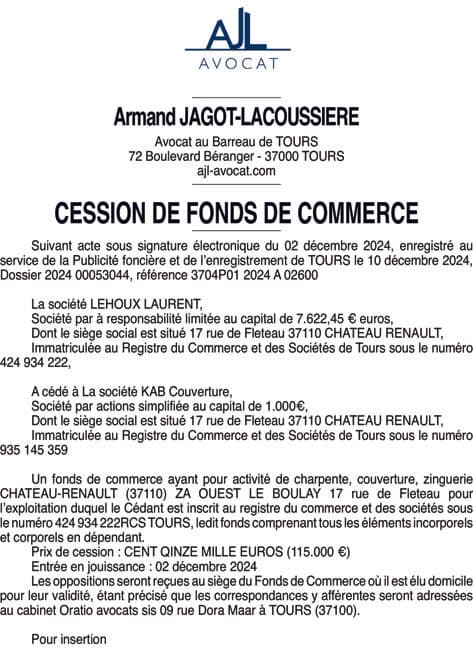 Contenu publication