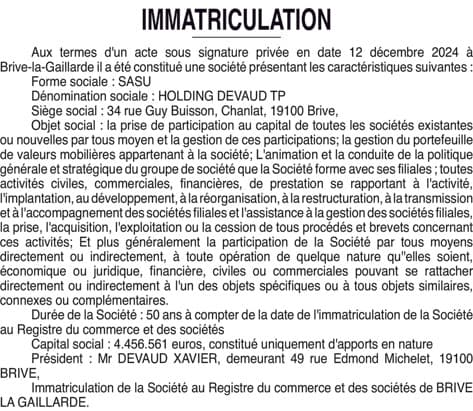 Contenu publication