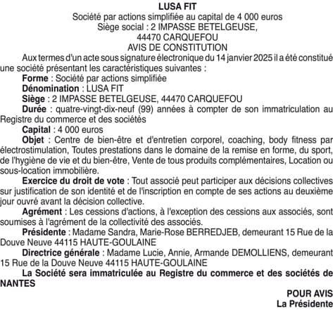 Contenu publication