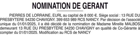 Contenu publication
