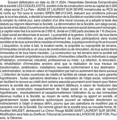 Contenu publication