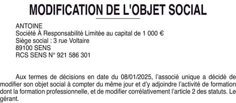 Contenu publication