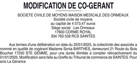 Contenu publication