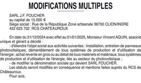 Contenu publication