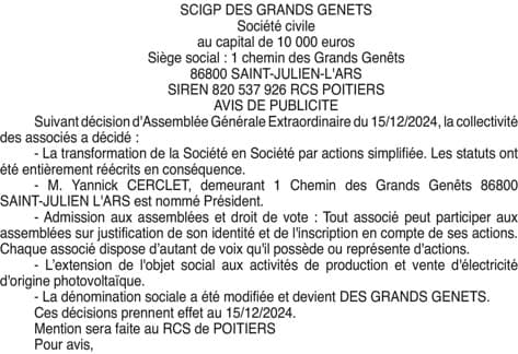 Contenu publication