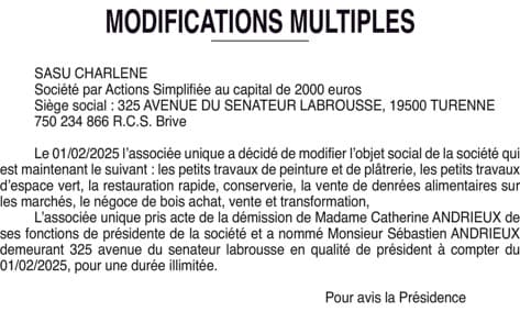 Contenu publication