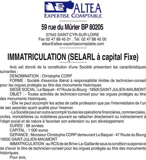 Contenu publication