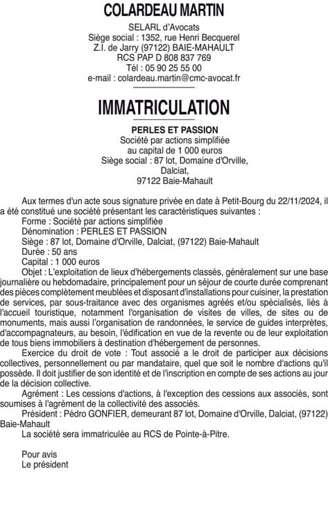 Contenu publication